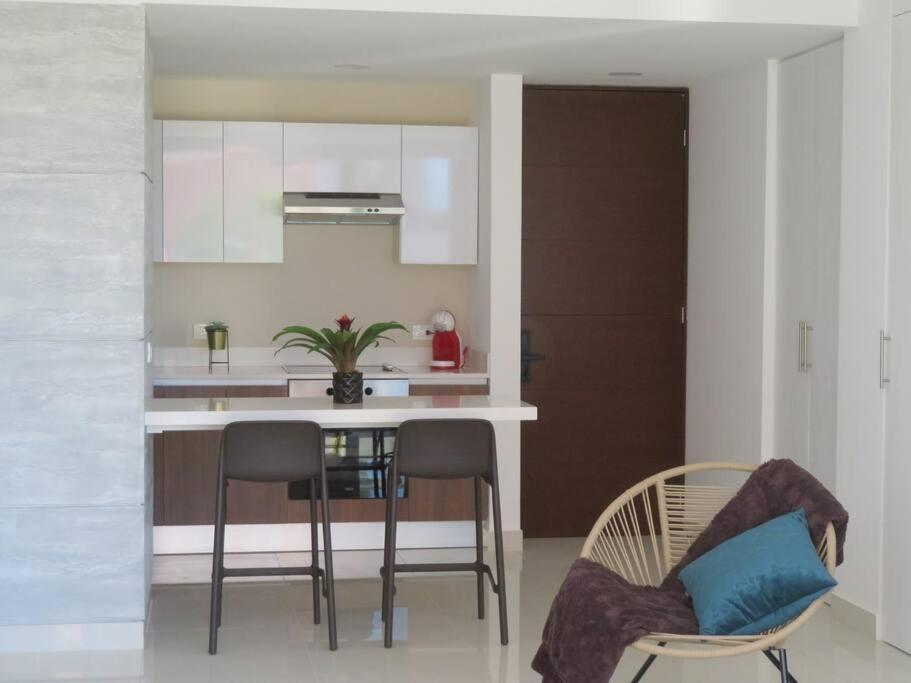 Elegant Apartment Well Located In The Hotel Zone Of แคนคูน ภายนอก รูปภาพ