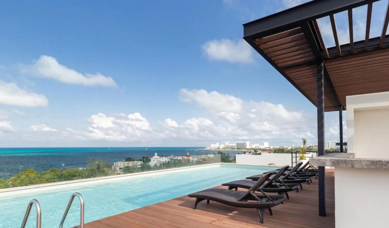 Elegant Apartment Well Located In The Hotel Zone Of แคนคูน ภายนอก รูปภาพ