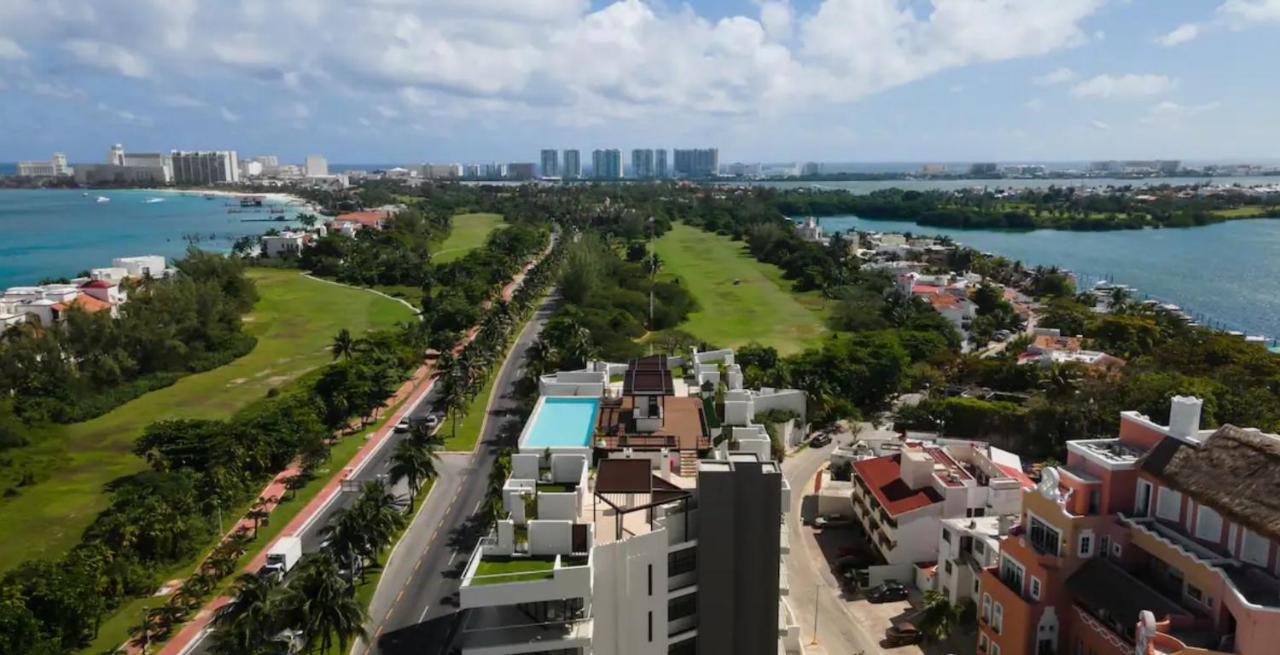 Elegant Apartment Well Located In The Hotel Zone Of แคนคูน ภายนอก รูปภาพ